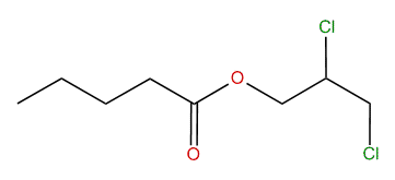 2,3-Dichloropropyl pentanoate